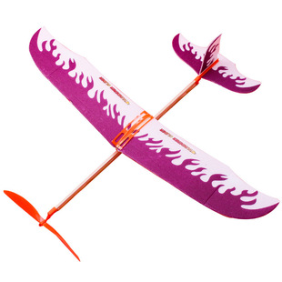 Single-wing special price double-wing bird rubber band power glider rubber band aircraft model aircraft assembled model fighter model
