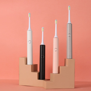 Source Factory Electric Toothbrush Adult Rechargeable Soft-Bristled Home Intelligent Sonic Cross-Border Sweep Vibration Customized Oem