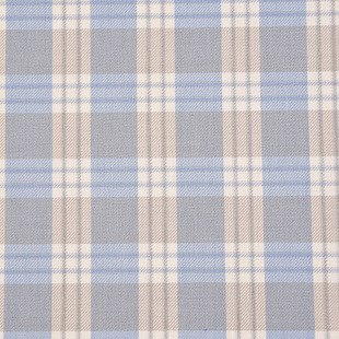 TR Color Spun Suit Plaid Fabric Woven Twill British Style Autumn and Winter Men's and Women's JK Yarn-dyed Casual Dress Fabric