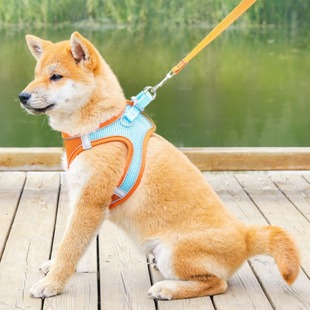 Cross-border Pet Products Vest-style Pet Leash Cat Dog Chest Strap Breathable Reflective Dog Walking Chain
