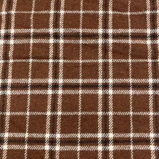 Our Shop New Brushed Thickeneded Outwear Plaid/autumn and Winter Women's Outwear Woolen Fabric/glove Fabric