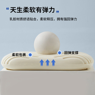 Thailand Natural Latex Children's Pillow Cervical Spine Protection Special Sleeping Pillow Core Household Adult Pair Full Head Male