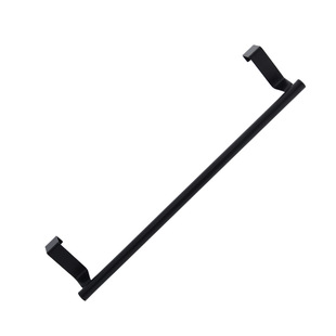Cross-border punch-free stainless steel towel rack cabinet door rag rack bathroom single-pole towel rack in stock veneer single