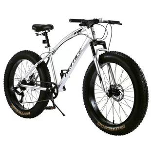 Cross-border Wholesale 26-inch Widened Tire Bicycle Mountain Bike Men's Snowmobile Bicycle Adult Men's ATV