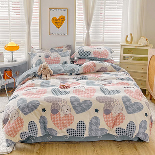 100% Xinjiang cotton quilt cover single piece cotton quilt cover 150x 200x 230 student quilt 1.5 m dormitory