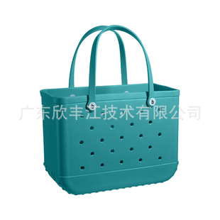 Xinfengjiang factory in stock eva beach bag variety of multi-color eva hole bag boggbag bag GB