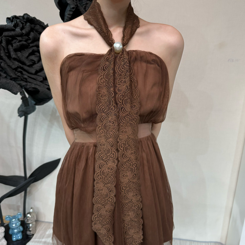 Black and White Lace Scarf, Long Neck Protector, Functional Scarf to Conceal Blemishes and Scars, Can Protect Against Sunburn in Summer