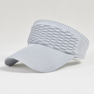 Hat Women's Summer Vacant Sunshade Hat Korean-style Sunscreen Top-less Duck Tongue Sun Hat Sports Running Outdoor Baseball Cap