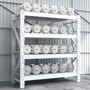 Supermarket Shelf Super Load-bearing Warehouse Goods Rack Multi-layer Free Combination Household Storage Rack Express Goods Rack