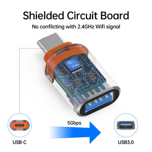 New private model otg adapter typec to usb female 3.0 adapter suitable for Apple mobile phone computer fast charging