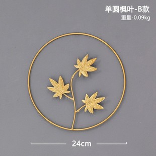 Factory straight hair European wall hanging living room decoration sofa background wall hanging painting iron metal craft wall decoration