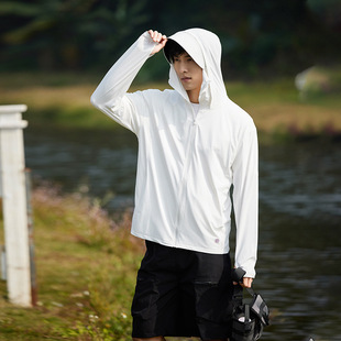UPF50 Ice Silk Sun Protection Clothing Women's Summer 2024 New Ultraviolet Protection Lightweight Sun Protection Clothing Men's Coat Fishing Clothing