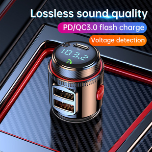T23 cross-border new product PD30W QC3.0 car bluetooth mp3 player car bluetooth hands-free FM transmitter