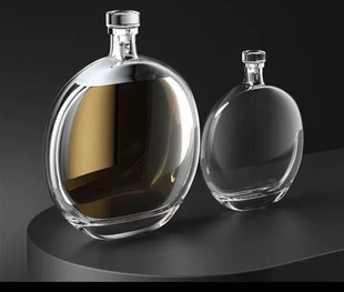 Glass Wine Bottle Sealed Jar Sometimes Small Wine Bottle Creative Fruit Wine Bottle Empty Bottle Decorative Beverage Bottle