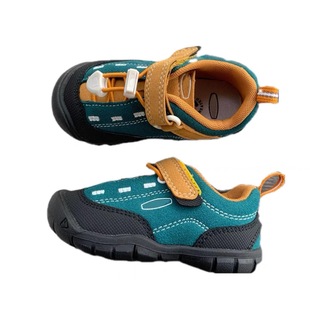 Korn Four Seasons Children's Jasper Outdoor Hiking Shoes Suede Low-Top Casual Sports Shoes for Boys, Girls, and Large Children