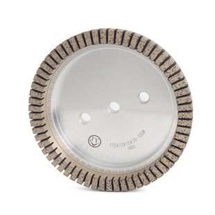 Jiangyi Direct Selling Glass Double Edge Machine No.1 Wheel Fine Full Tooth Diamond Wheel High Speed Teeth Diamond Grinding Wheel with Non-chipping Edge