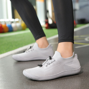 Cross-border Explosions Flying Woven Wide Last Shoes Hiking Sports Leisure Board Shoes Non-slip Beef Tendon Fashionable Comfortable Men's and Women's Wide Toe Shoes