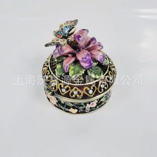Foreign Trade New Craft Gifts Enamel Color Character Stereo Jewelry Box Retro Jewelry Box