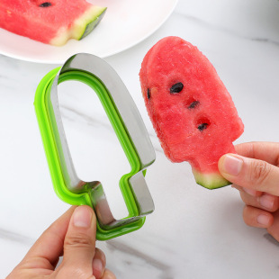 Creative Simple Watermelon Cutter Popsicle Modeling Mold Watermelon Slice Model Watermelon Mold Fruit Slice Knife