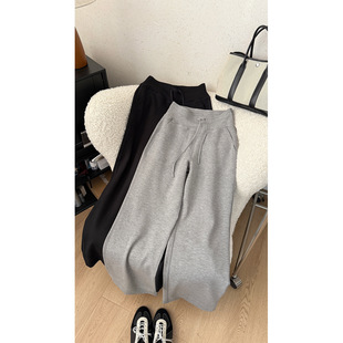 Spring and summer 2025 "lu series thin pants" texture craft air modal sports pants straight casual pants