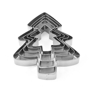 Cross-border DIY gingerbread man mold cookie mold cake mold Christmas series stainless steel cookie mold 12-piece set