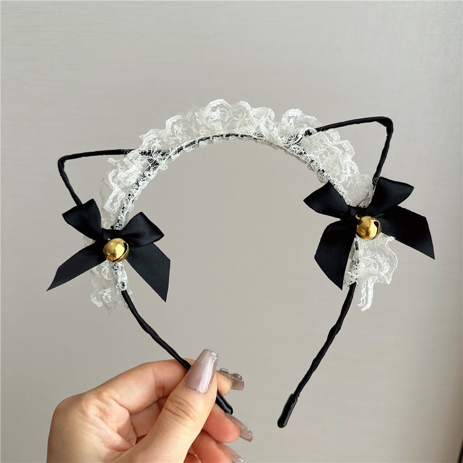 Second Dimension Lolita Hairband Hair Band Girl Cat Ear Hairpin cosplay Comic-Con Lolita Maid Headband