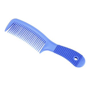 Factory direct fine-toothed comb portable makeup comb hair comb non-slip handle with hanging holes can be printed logo