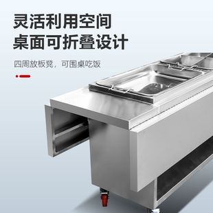 Mobile Malatang Stall Trolley Night Market String Fragrance Commercial Multifunctional Gourmet Guandong Cooked Stall