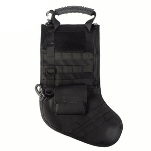 MOLLE Christmas Stocking Bag EDC Tool Storage Bag Christmas Stocking Hanging Multi-functional Accessories Storage Bag Holiday Gifts