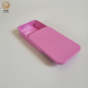 Железная коробка с твердым бальзамом Push-Pull для киберспорта Коробка для куриных рук для плавания для пальцев Маленькая раздвижная Крышка для таблеток Сахарная раздвижная крышка Push-Pull Iron Box