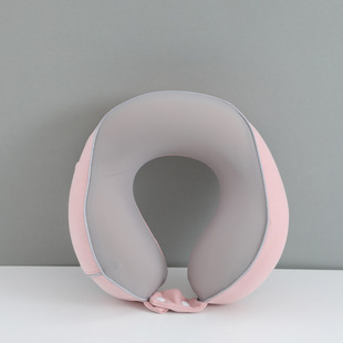 Ice Silk Memory Foam U-shaped Pillow Travel Neck Pillow Neck Protection Office Nap Cervical Pillow U-shaped Pillow