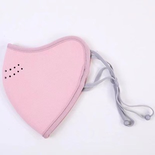 Autumn and Winter Warm Mask Women's Cold-proof and Dust-proof Fashion Ao-velvet Mask Trendy Simple Cute Fashion Breathable Outdoor Mouth
