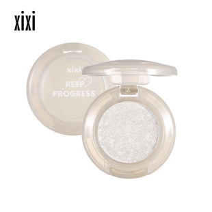 Xixi Light Bulb Plan Monochrome Eye Shadow Ins Earth Pearlescent Naked Makeup Beginners Lasting Parity No Simi Eye Shadow