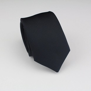 Spot wholesale tie men's business dress narrow version of professional performance work easy to pull lazy zipper solid color tie