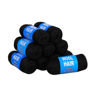 Cross-border African Wig Dirty Braid Multi-strand Dirty Braid Woven Wig A 70g Expanded Body Yarn Wig