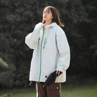 2025 Spring and Autumn New Super Hot Ins Outdoor Casual Charge Clothes Men's and Women's Fashion Trendy Hooded Jacket