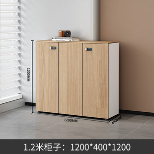 Office file cabinet low cabinet storage cabinet wooden partition file cabinet with password lock File File File File Cabinet