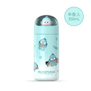 Alcis Sanrio Curumi Изоляющая чашка для девочек с высоким содержанием лица 2024 Новый стакан для детей из нержавеющей стали 316