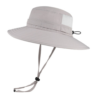 Hat factory wholesale spring and summer new outdoor sunscreen big brim hat men and women cool breathable fishing sunshade fisherman hat