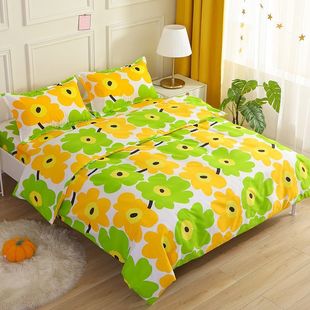 Skin-friendly quilt cover single piece 1.1 m1.5 m * 2 m 2.3 m quilt cover single double student dormitory