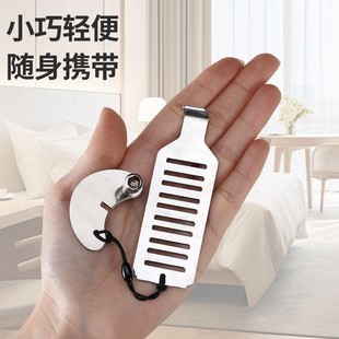 Door Stopper Portable Door Stop Top Door Anti-collision Door Stopper Anti-theft Hotel Travel Security Living Self-defense Device