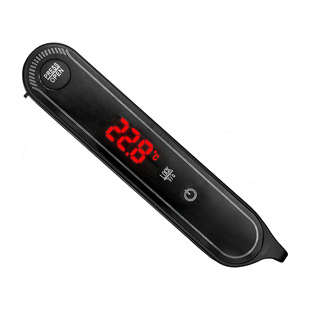 New 1104 food thermometer barbecue thermometer digital tube display folding style