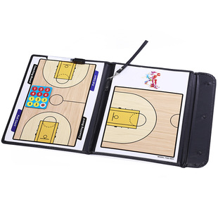 Football Tactical Board Bracket Portable Foldableing Magnet Coach Board Volleyball Basketball Drill Board Command Disk Five-A-Side