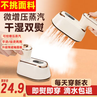 Hand-held rotary hanging iron small electric iron convenient to perform household charging wrinkle removal student dormitory