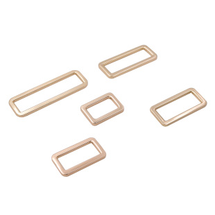 Luggage hardware accessories die-casting Luggage webbing rectangular alloy rounded square buckle die-casting square buckle