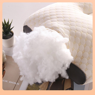 New 2024 skin-friendly space capsule neck pillow pillow pillow core bean pillow 48*74cm/only