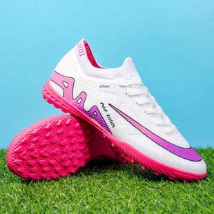 Cross-border new low-top men's and women's football shoes spikes broken nails competition training shoes men's and women's adult sports football shoes