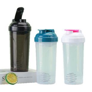 700ml Sports Water Cup Shaker Cup Fitness Sealed Leak-Proof Scale Kettle Mixing Cup Milkshake Cup Ready for Sale