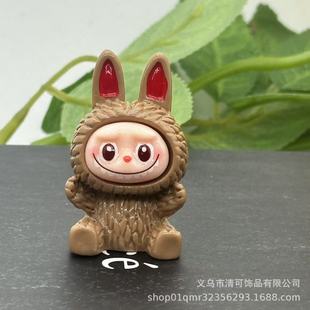 New Cute Bucktoothed Little Sheep Keychain Pendant Cartoon Bag Pendant Stereo Doll Jewelry Accessories Gift