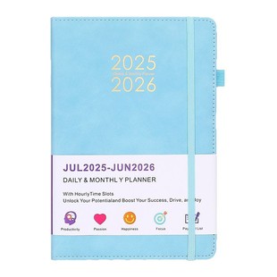 A5 schedule book custom strap office business notebook daily plan time management week plan notebook